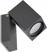 Kültéri kerti fali lámpa állítható sötétszürke IP44 Su-ma