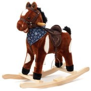 Hintaló dallammal Baby Mix Artur barna kendővel