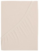 Világosbarna gumis lepedő 140x200 cm – B.E.S.