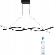 Mennyezeti függőlámpa 24W Led szabályozható fekete