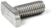 G21 kalapácsfejű csavar, típus 20/12 - M10x25, rozsdamentes acél
