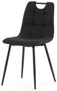 Fekete Szövet Étkezőszék DCL-V2017 BK2