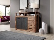 LUNA MIDI A KOMODA 2D4S OLD STYLE DARK/MATERA