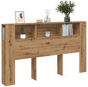 kézműves tölgy szerelt fa áthidalószekrény 180x18,5x102,5 cm