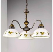 Kolarz 731.83.122 - Csillár láncon NONNA 3xE27/75W/230V szőlők