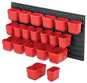 Kistenberg Függesztett panel 20 szerszámosládával ORDERLINE 800x392x195