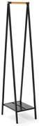 Fekete acél ruhatartó állvány Linn – Brabantia