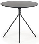 AKCIÓ Fekete étkezőasztal PHANTOM 80x80 II. osztály