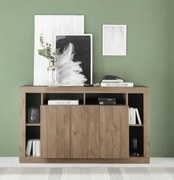 RIMINI komód, háromajtós – Mercure tölgy