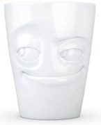 Fehér 'mosolygós' porcelánbögre - 58products