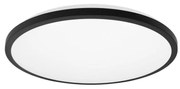 Top Light - LED Fürdőszobai mennyezeti lámpa ONYX LED/10W/230V IP44 átm. 29 cm fekete
