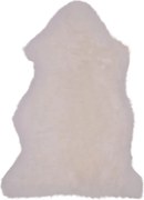 Lambskin báránybőr szőnyeg, Krém színben, 50x85 cm