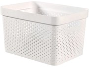 Curver Tárolódoboz INFINITY 17l újrahasznosított műanyag fehér