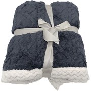 Bárány takaró Island szürke, 150 x 200 cm