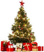 Deuba Mesterséges karácsonyfa 150 cm + fa állvány