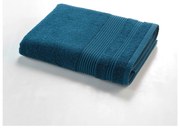Sötétkék frottír pamut fürdőlepedő 70x130 cm Tendresse – douceur d'intérieur