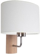 Spot-Light 2017400111557 - MERCEDES fali lámpa 1xE27/25W/230V tölgy