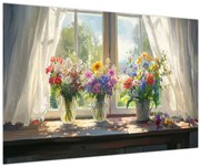 Kép - Csokor az ablaknál (90x60 cm)