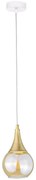 Keter Lighting Csillár zsinóron LACRIMA WHITE 1xE27/60W/230V KE0063
