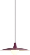 Retro függőlámpa lila színben 1 fázisú sínrendszerhez - Slimline Panzi