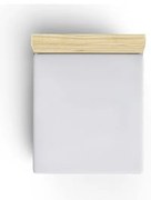 Fehér gumis pamut lepedő 160x200 cm - Mijolnir