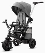 KINDERKRAFT - Gyermek tricikli 5v1 EASYTWIST szürke/fekete