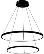 LED Csillár zsinóron LED/37W/230V 3000K fekete