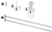 Grohe Essentials Cube 4 az 1-ben fürdőszobai kiegészítő szett 40847001