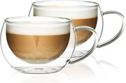 4Home Hot&Cool thermo cappuccino pohár 280 ml, 2 db
