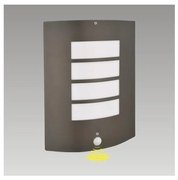 PREZENT 61022 - MEMPHIS szenzoros kültéri fali lámpa 1xE27/15W sötét szürke IP44