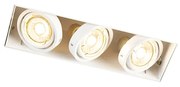 Beépített reflektor fehér forgatható és dönthető keret nélküli 3-lámpás - Oneon