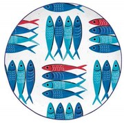 Halmintás Porcelán desszertes tányér Sardine's Party SARC