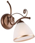 Fali lámpa RETRO II 1xE27/60W/230V bronz patina