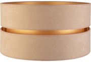 Duolla - Univerzális DUO E27 árnyékoló, 40 cm, bézs/arany