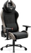 Gamer szék szövet Normal Size, fekete-bézs: Diablo X-Horn 2.0 Camel Black