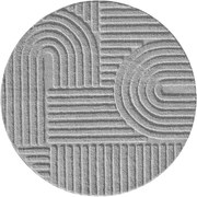 Világosszürke kerek szőnyeg ø 160 cm Art – Ayyildiz Carpets