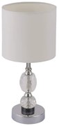 Globo Bronn 24136T éjjeli lámpa üvegkristállyal, 1x40W E14