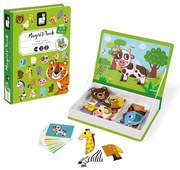 Janod - Interaktív mágneses készlet MAGNETIBOOK állatokkal