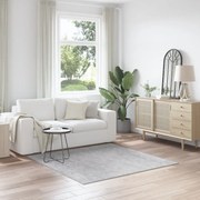 Csúszásgátló Shaggy Szőnyeg Szürke 160 x 160 cm PP