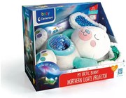 Plüss nyuszi White éjszakai fény, projektor Clementoni