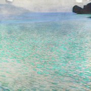 Reprodukció Attersee (1900), Gustav Klimt