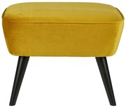 Sara mustársárga lábtartó - WOOOD