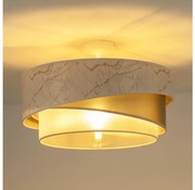 Duolla - Felületre szerelhető csillár KOBO 1xE27/15W/230V átm. 45 cm fehér/arany