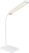 Globo Urano 58419 USB-s, érintőkapcsolós, fényerőszabályozható íróasztali lámpa, 4W LED, 3000-4000-6000K, 300 lm