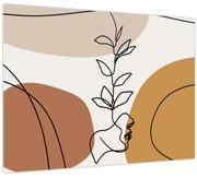 Kép - Boho formák (70x50 cm)