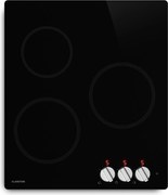 Klarstein Kochheld indukciós főzőlap | Elegáns és erőteljes | 3 főzőzóna | 5700 W | 45 cm