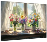 Kép - Csokor az ablaknál (70x50 cm)