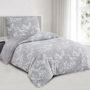 Alabama szürke jacquard ágynemű, 140 x 200 cm, 70 x 90 cm