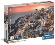Görögország Santorini 1000 db-os Compact puzzle Clementoni