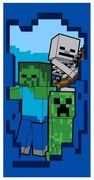 Minecraft Beware fürdőlepedő, strand törölköző Beware 70x140cm